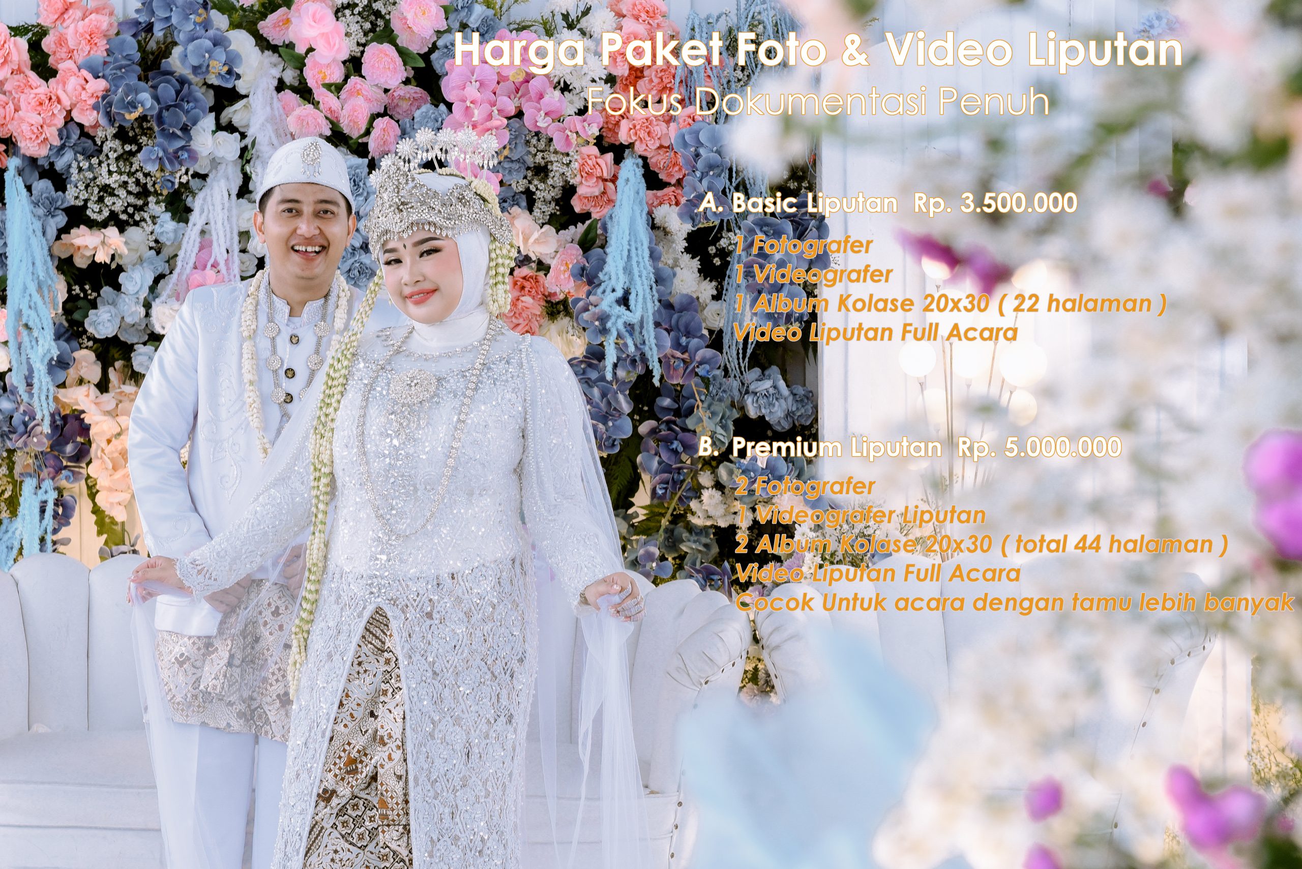 Harga Paket Foto & Video Liputan